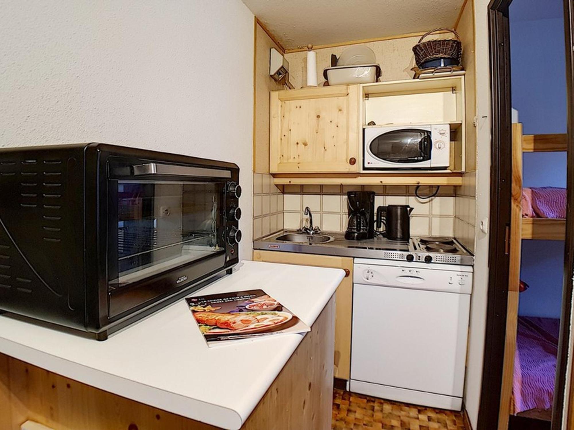 Apartament Studio Cabine Classique Aux Menuires, Proche Des Pistes - Fr-1-344-1228 Saint-Martin-de-Belleville Zewnętrze zdjęcie