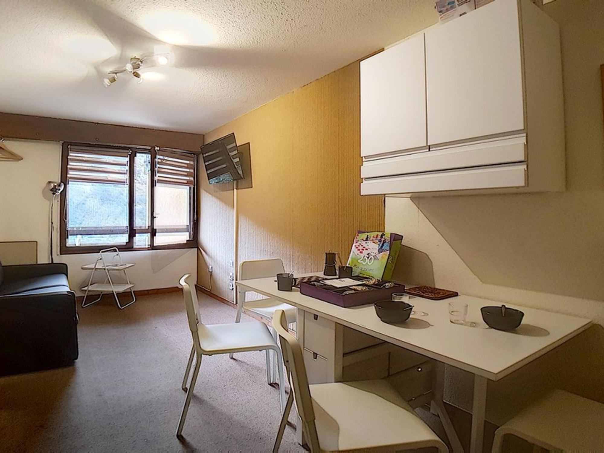 Apartament Studio Cabine Classique Aux Menuires, Proche Des Pistes - Fr-1-344-1228 Saint-Martin-de-Belleville Zewnętrze zdjęcie